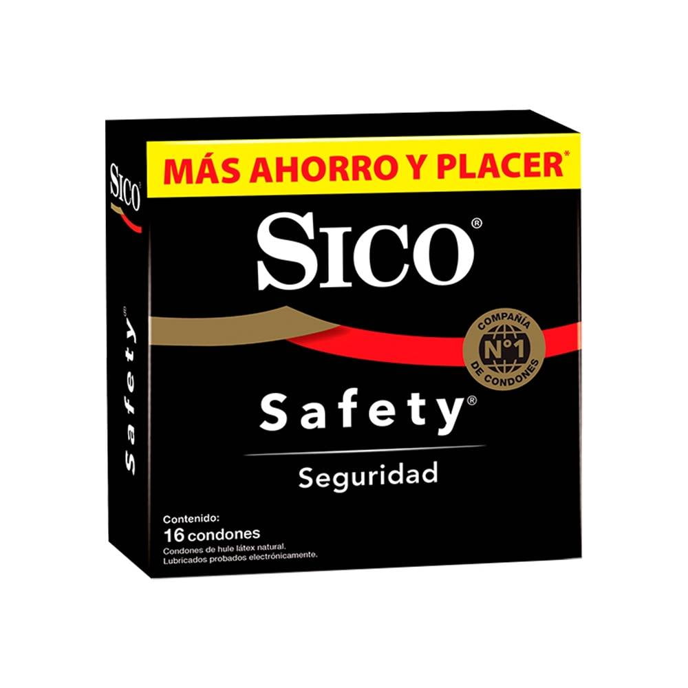 Condones Sico Safety Seguridad De L Tex Pzas Walmart