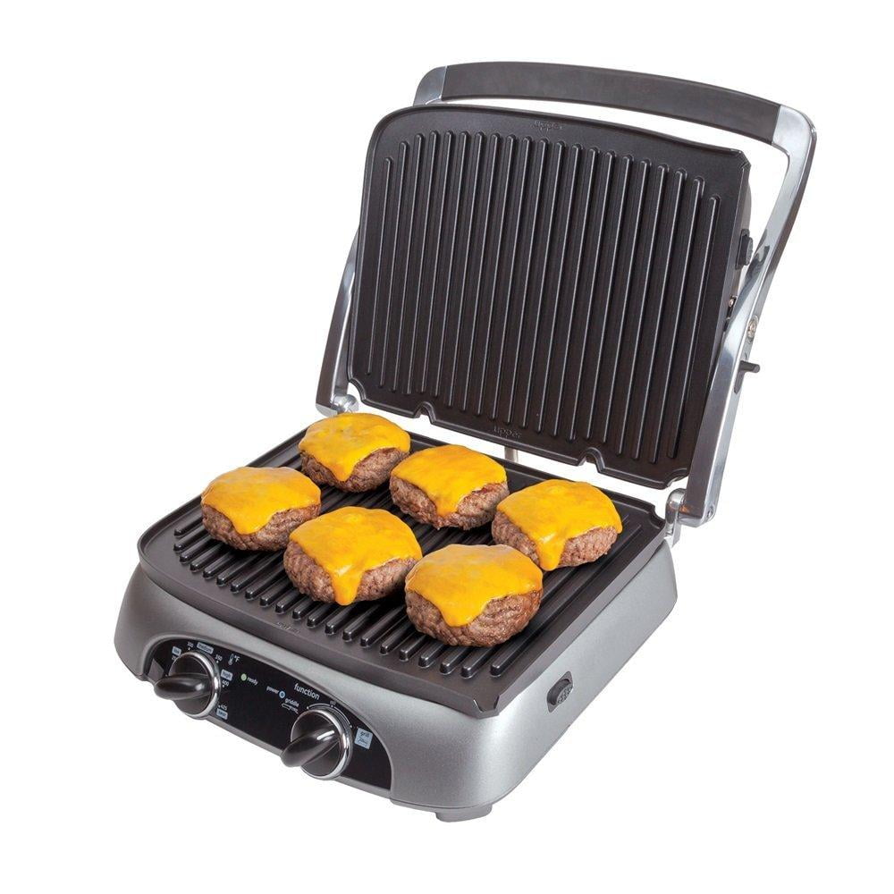 Parrilla Grill Electrica Doble Farberware Carne Asada 4 IN 1 GRILL