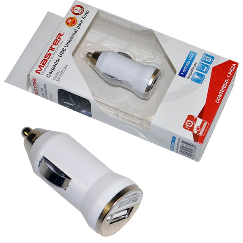 Cargador Usb Universal Para Auto Master Mp Usbcar Walmart En L Nea