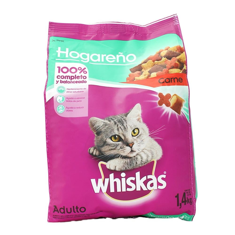 Alimento Para Gato Whiskas Sabor Carne Adulto 1 4 Kg Bodega Aurrera