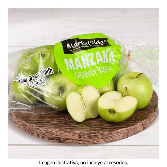 Manzana Granny Smith Marketside en bolsa 1.3 aproximadamente precio por kilo