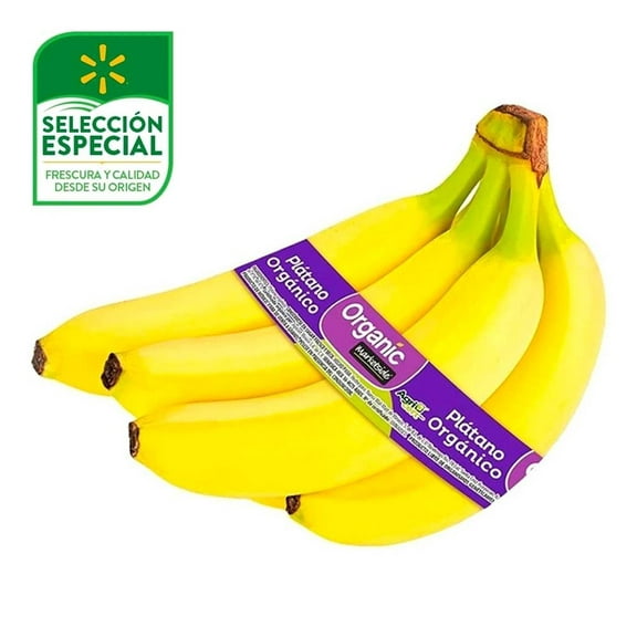 Penca de plátano orgánico Marketside por kilo