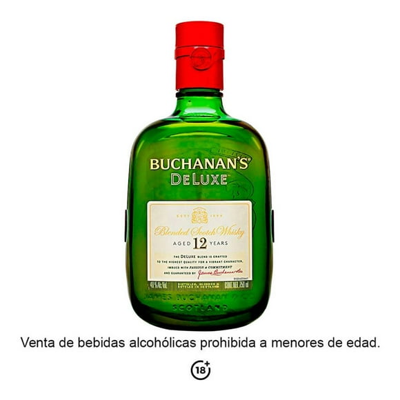 Whisky Buchanan's Deluxe 12 años Blended Scotch 750 ml