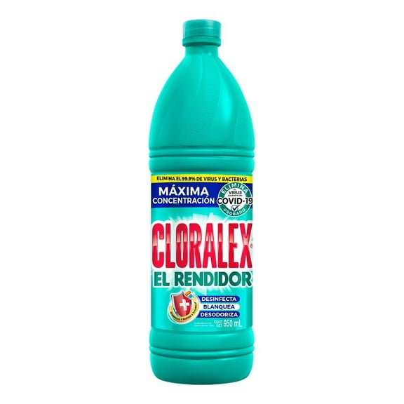 Blanqueador desinfectante Cloralex El Rendidor 950 ml
