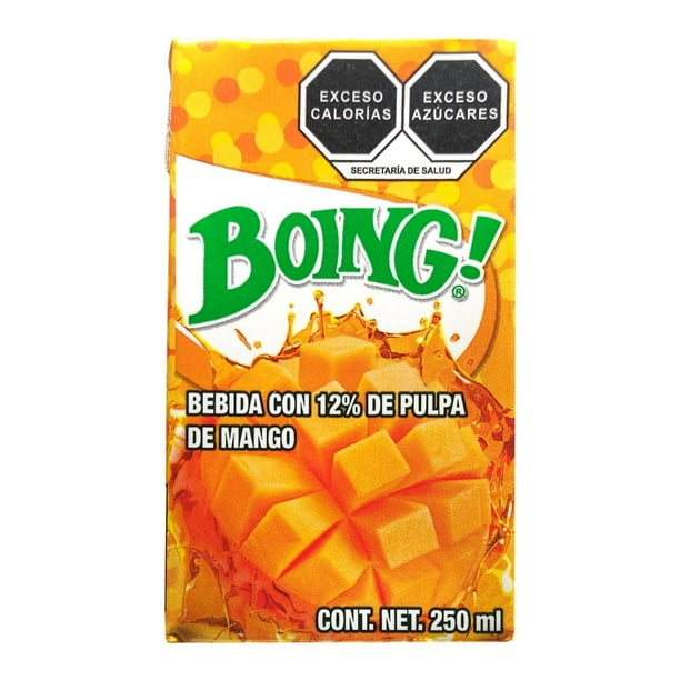 Bebida Boing con 12% pulpa de mango 250 ml