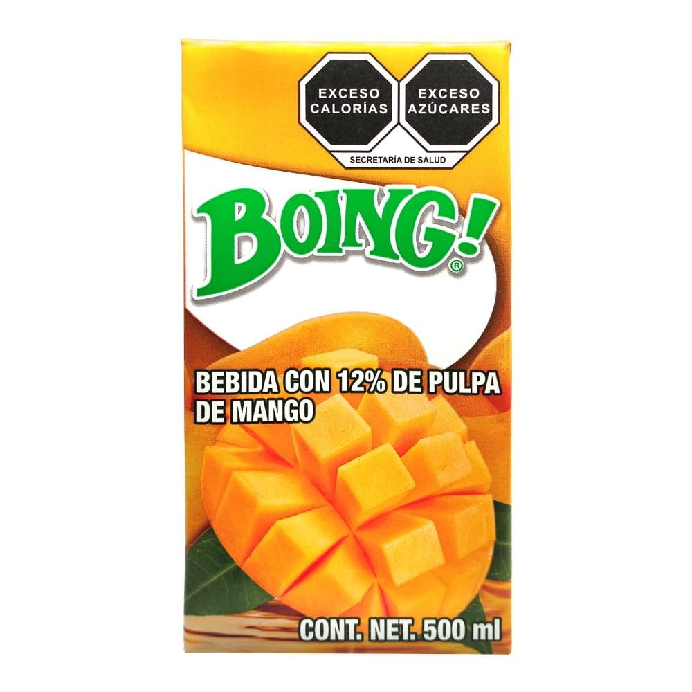 Bebida Boing 12% con pulpa de mango 500 ml | Walmart