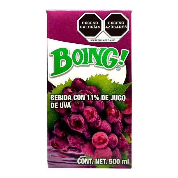 Bebida Boing con 11% de jugo de uva 500 ml