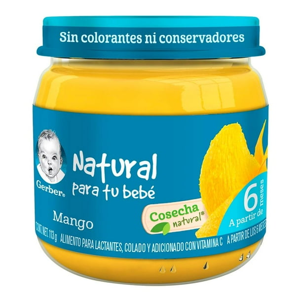 Papilla Gerber etapa 2 mango 113 g