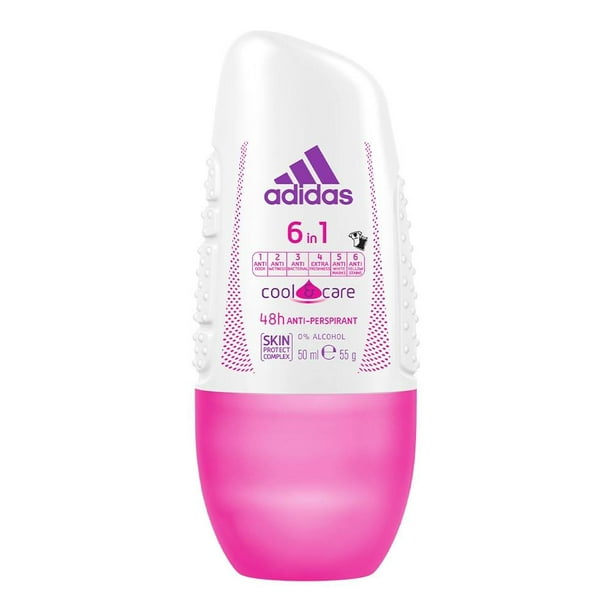 bota Iniciativa transatlántico Antitranspirante Adidas 6 en 1 cool and care en roll on para dama 45 ml |  Walmart