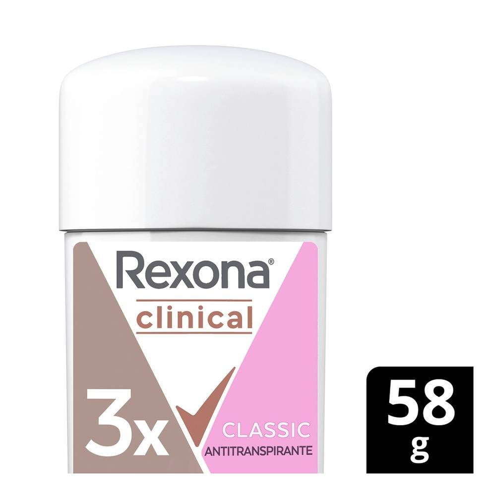 Desodorante Rexona clinical – Classic – Effs Cosmetics