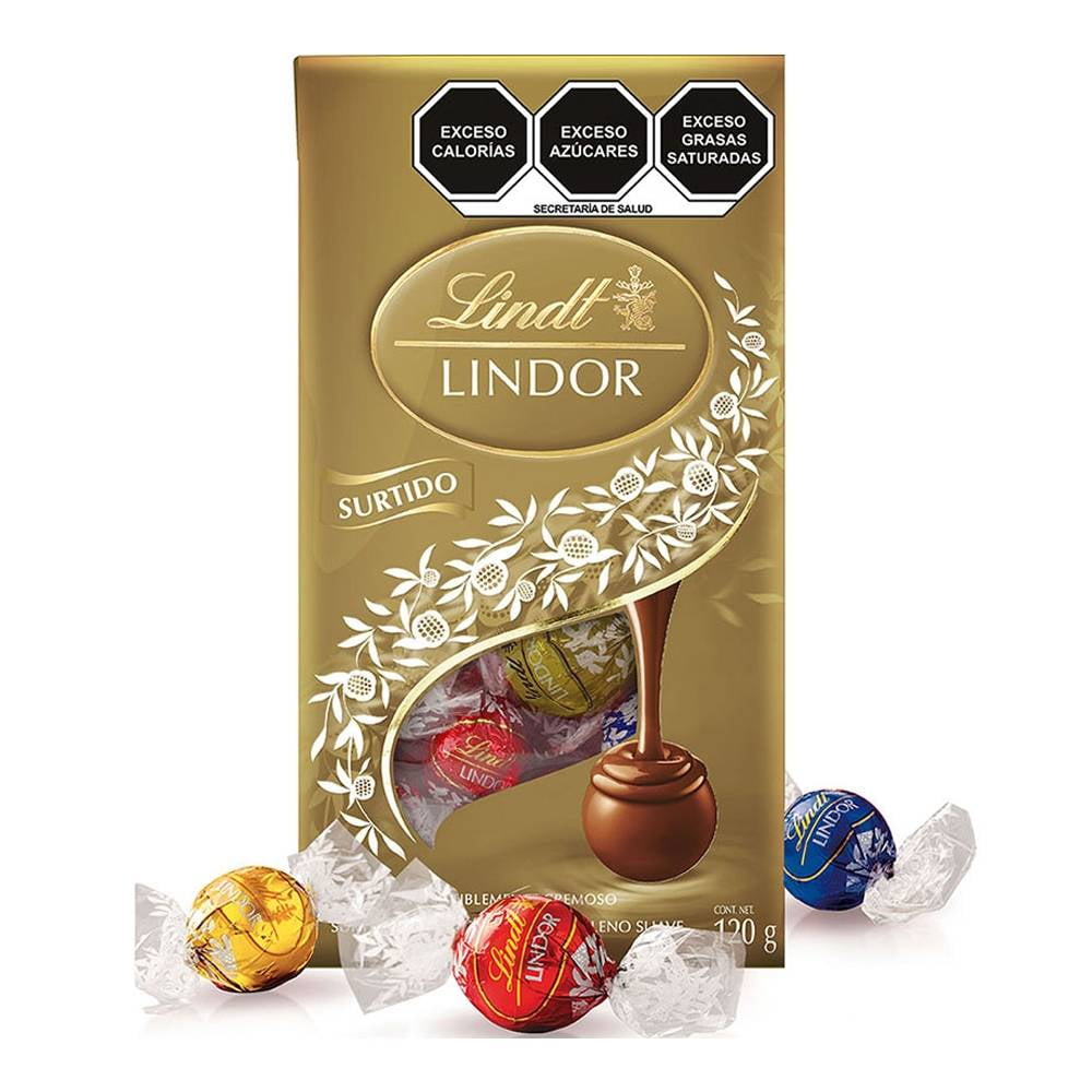 lindor trufas sabores colores