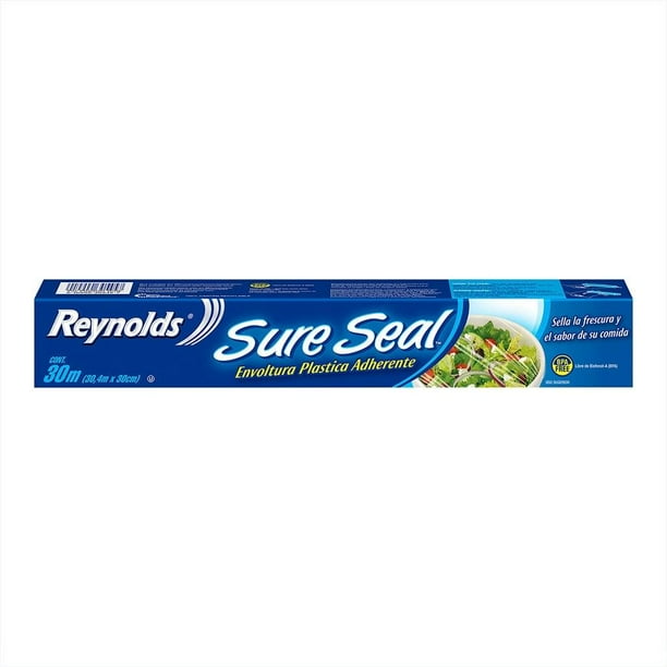 Reynolds Sure Seal Envoltura Adhesiva de Plástico de 30m