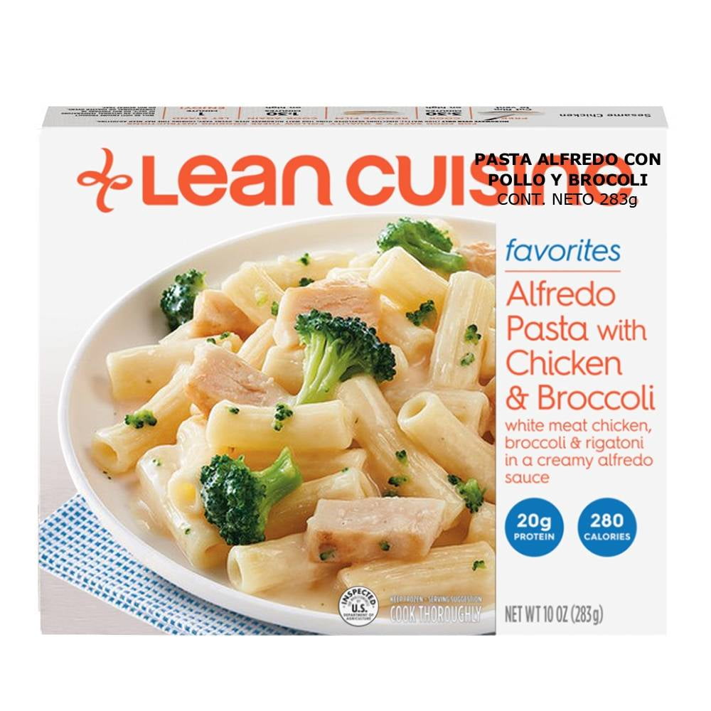 Pasta Alfredo Lean Cuisine con pollo y brócoli 283 g | Walmart