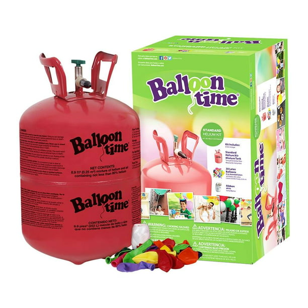 Red jaula Tóxico Tanque de Helio Balloon Time 252 l | Walmart