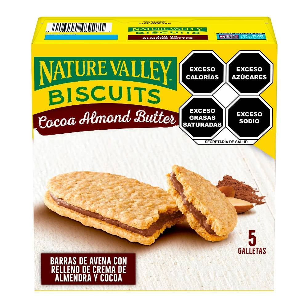 Barras De Avena Nature Valley Con Crema De Almendra Y Cocoa 5 Pzas Walmart 6738