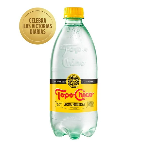 Agua mineral Topo Chico 600 ml