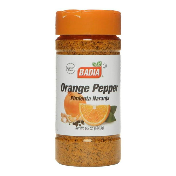 2 x BADIA - Orange Pepper 26 oz - Sazonador Pimienta y Naranja