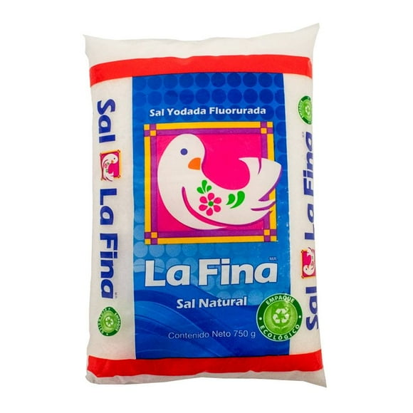 Sal La Fina refinada  750 g