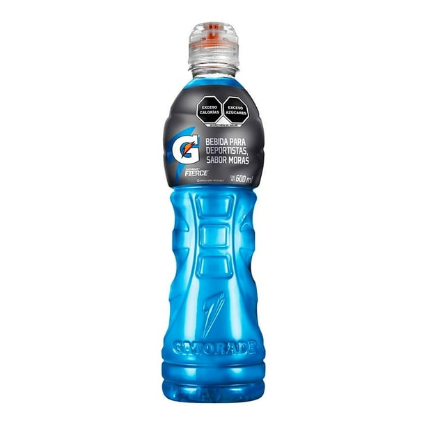 Gatorade sabor a moras, capacidad de 600 ml