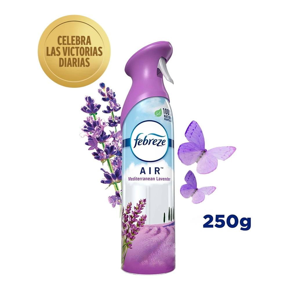 Aromatizante Febreze Air Air Mediterranean Lavender en aerosol 250 g