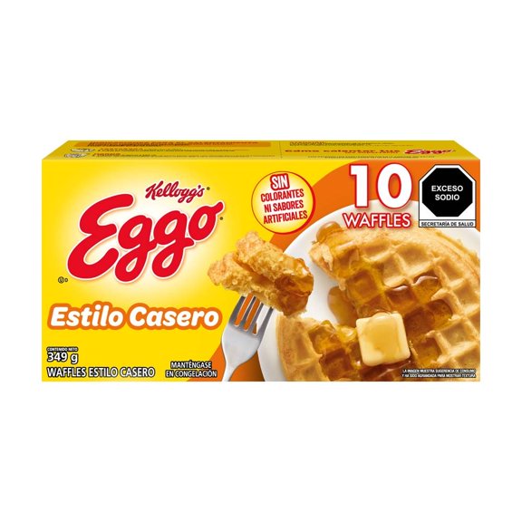 Waffles caseros Eggo 349 g