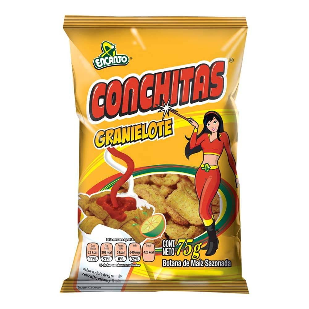 Botana de maíz Encanto Conchitas granielote 70 g | Walmart