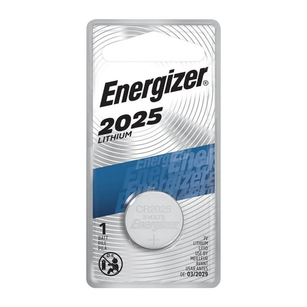 Pack 5 Pilas Litio Energizer Cr 2025 3v Baterias Troqueladas