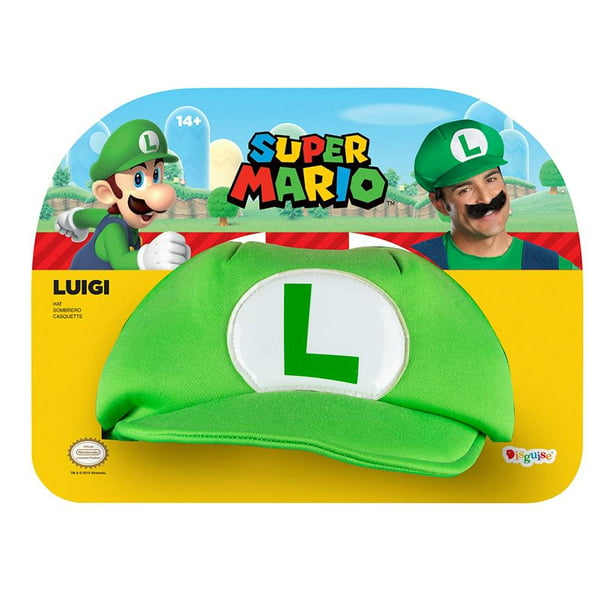 Sombrero Nintendo Luigi Verde para Adulto