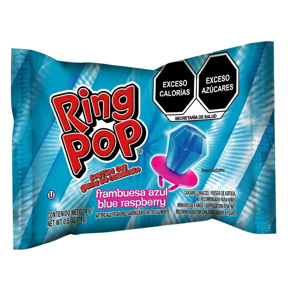 Amazon.com : Ring Pop Individually Wrapped Tongue Painters and Assorted  Flavors Bundle 8 pops | Color your Tongue Blueberry Blast, Cherry  Explosion, Purpleberry Punch, Watermelon Rush | Soko Smiles Mint included. :
