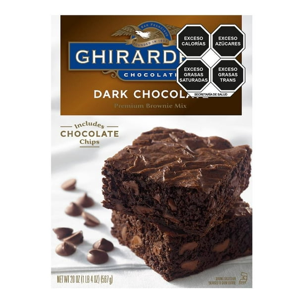 Harina preparada Ghirardelli estilo brownies chocolate 567 g | Walmart