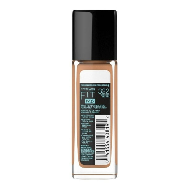 MAYBELLINE - Base de Maquillaje FIT ME 322 Warm Honey