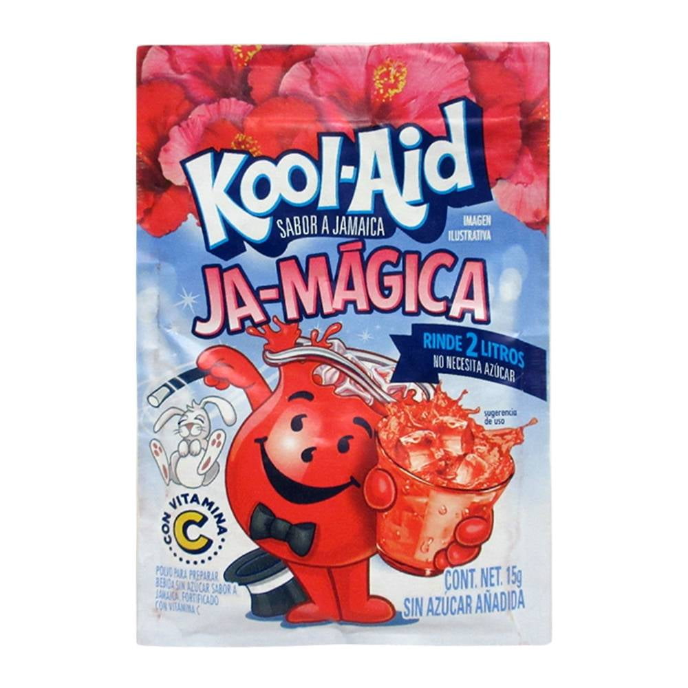 Polvo para preparar bebida Kool Aid sabor jamaica 15 g Walmart