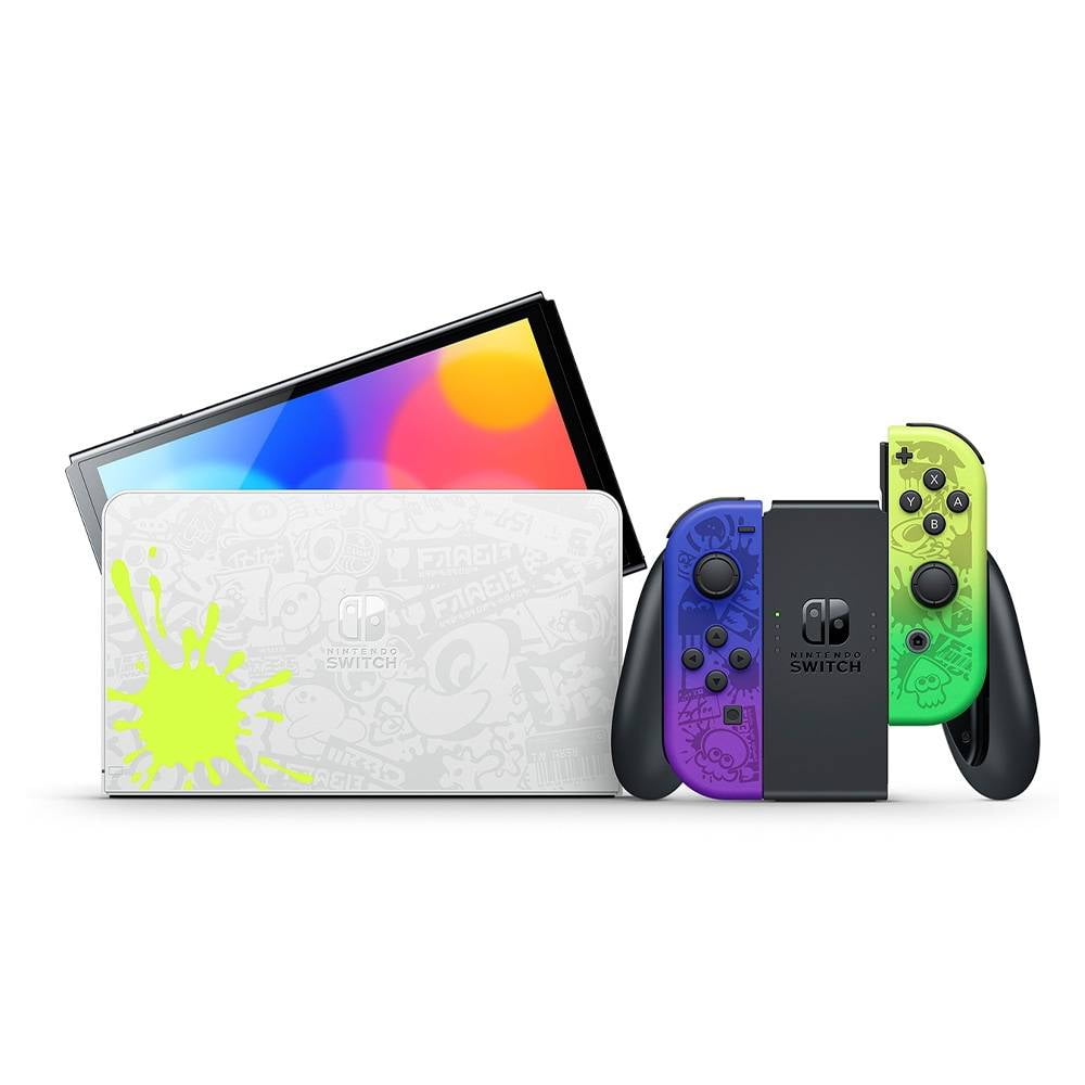 Consola Nintendo Switch OLED Splatoon 3 Edición Especial 64 GB