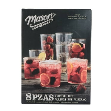 Mason Life Vasos de vidrio con tapas y pajitas, vasos de vidrio de 20  onzas, vasos para beber, vasos…Ver más Mason Life Vasos de vidrio con tapas  y