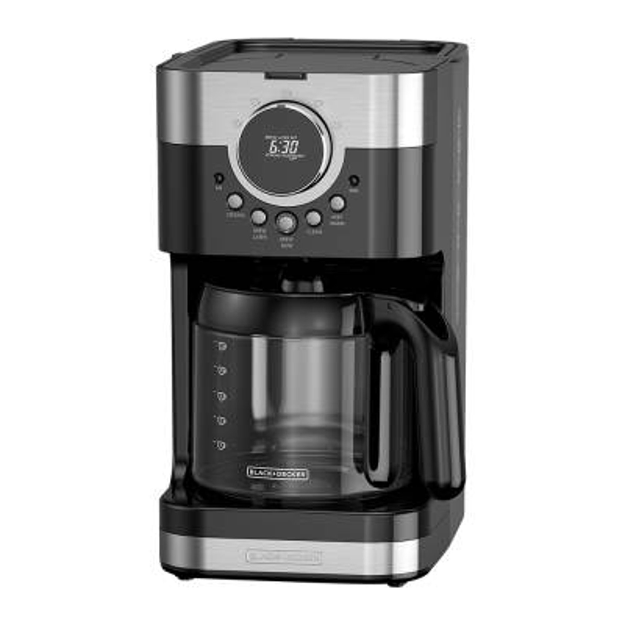 CAFETERA BLACK DECKER-12 TAZAS-DIGITAL-APAGADO AUTOMATICO-NEGRA - Alti