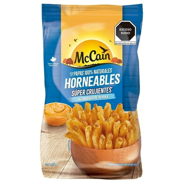 Papas a la francesa McCain corte regular con paprika 750 g