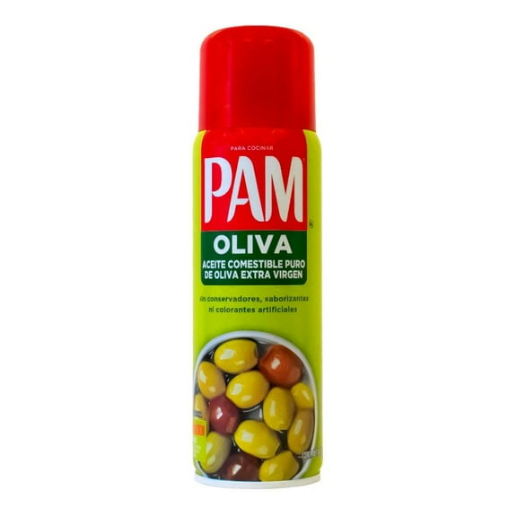 Aceite en aerosol Pam antiadherente olivo 141 g