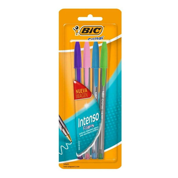  BIC - Bolígrafo de 4 colores : Belleza y Cuidado Personal