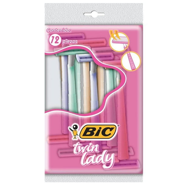 Rastrillo Bic Twin Lady twin lady 12 pzas