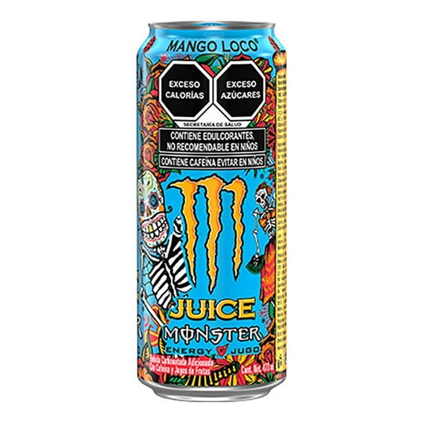 Bebida Energética Monster Mango Loco De 473 Ml Walmart 7036