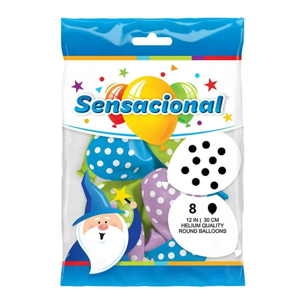 Bolsa de Globos Sensacional Puntos Multicolor | Walmart