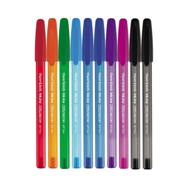 . confirmar sensación Bolígrafos Paper Mate Ink Joy Kilométrico Punto Fino 0.7 mm Multicolor 8  pzas | Walmart