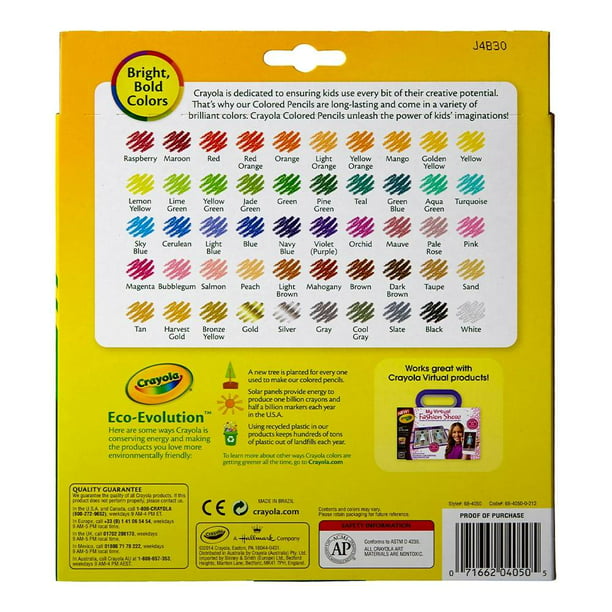 Lápices de colores Crayola 24 pzas