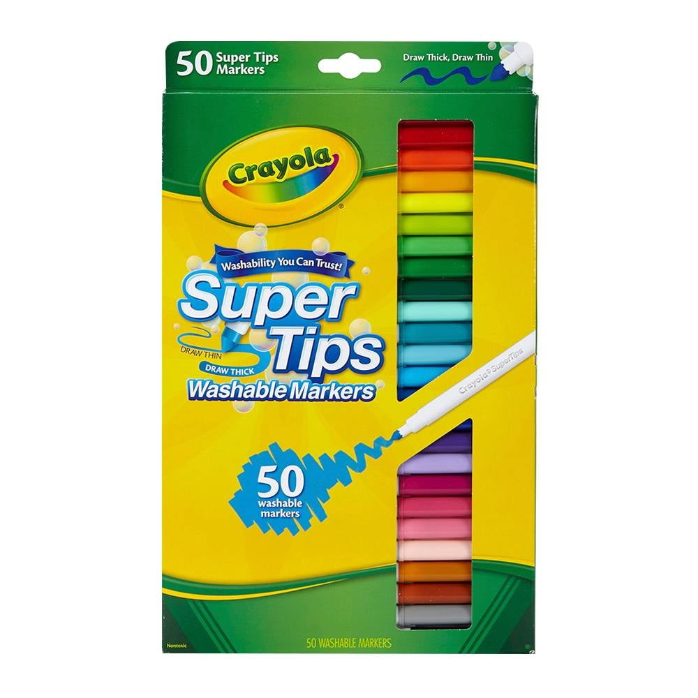 Colores, crayones y plumones en Walmart