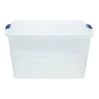 Caja Multiusos Grande Tapa C/broches Plástico Resistente