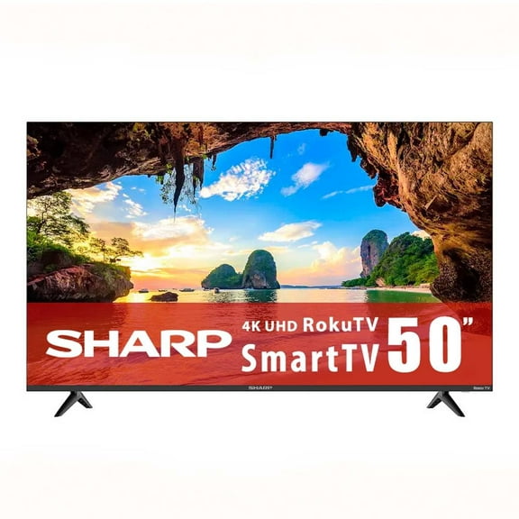 TV SHARP 50 Pulgadas Roku 4K UHD LED 4T-C50DL7UR