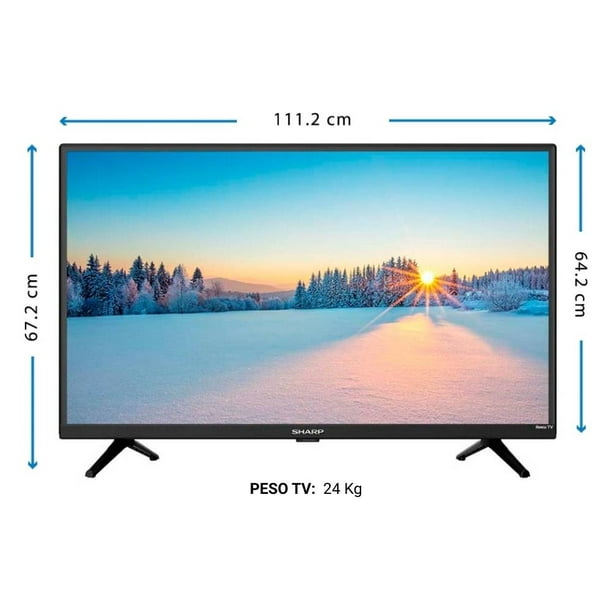 Pantalla Sharp 65 Pulgadas Smart TV 4K UHD Roku 4T-C65DL7UR