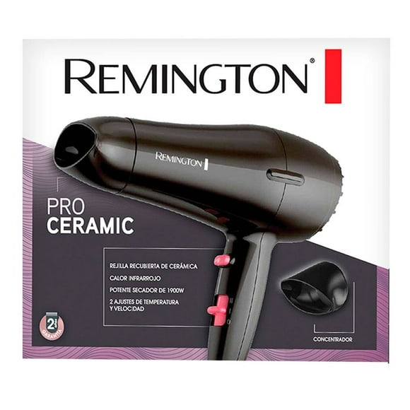 secadora de cabello remington pro ceramic