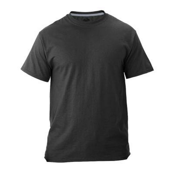 Playera Fruit of the Loom Talla G Cuello Redondo Manga Corta Negro