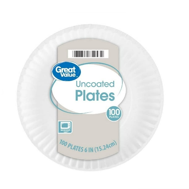 U-QE 100 platos desechables blancos, platos de plástico duro de alta  calidad para uso en bodas y fiestas, incluyendo 50 platos de 10.25 pulgadas  y 50